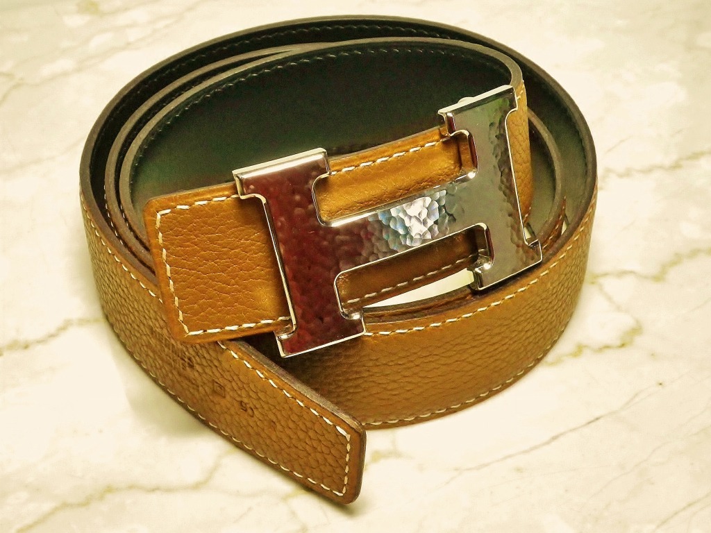 基】：HERMES レザーベルト リバーシブル④: 男のヴィトン 男の持ちモノ