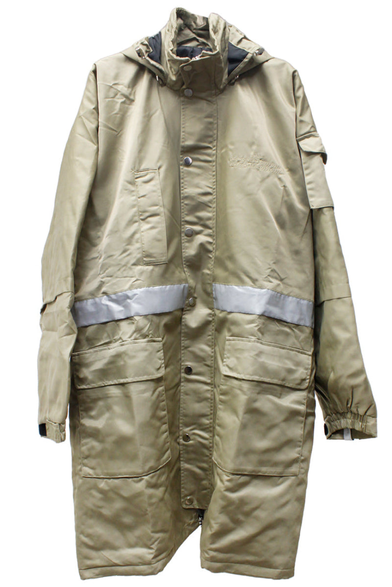 rokh ロク nylon midi coat ナイロン ロングコート NYLON MIDI HOOD