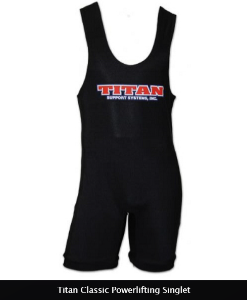 タイタン T002 クラシック・パワーリフティング・シングレット – 内藤商店