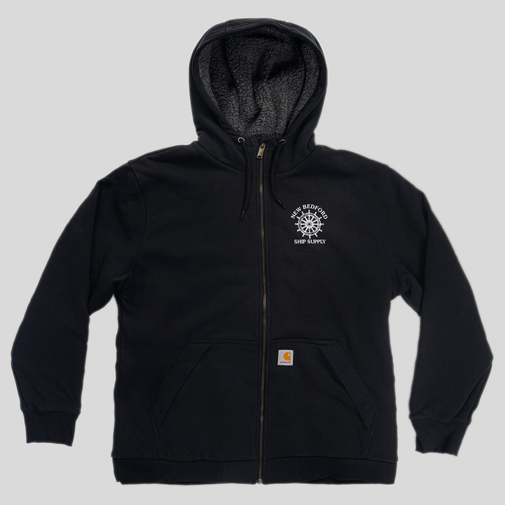 NBSS x Carhartt Sherpa-Lined Full Zip Hoodie – New Bedford Ship Supply