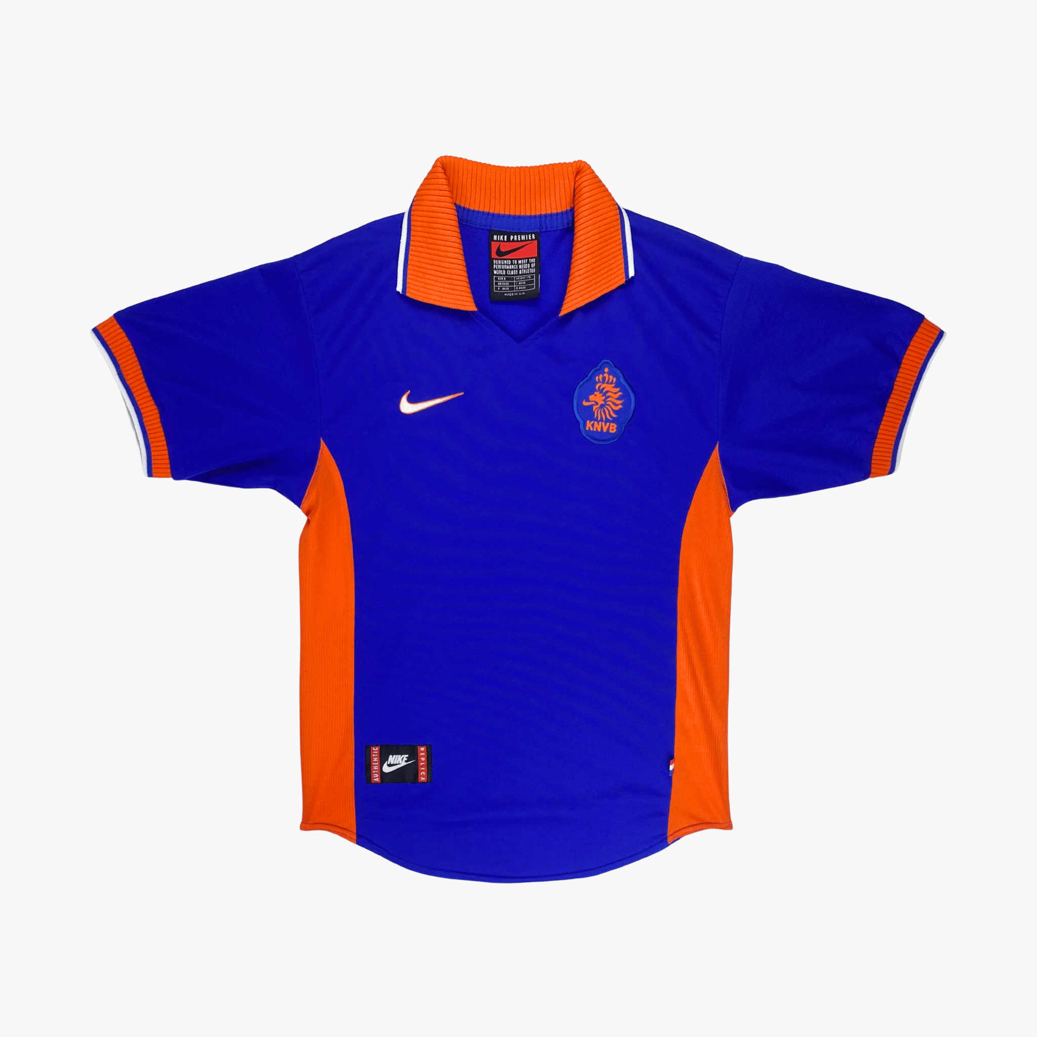 ウェア 1997-98 Netherlands Away Shirt Holland Away Football Shirt