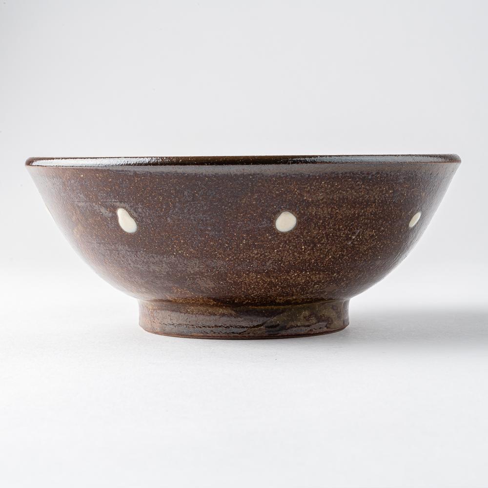 やちむん 陶眞窯 5寸鉢 白いっちん ¥3,480 大人の焼き物