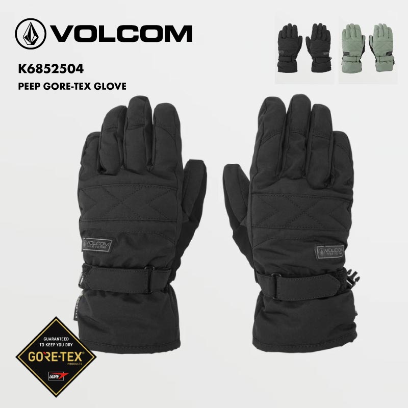 VOLCOM/ボルコム レディース GORE-TEX スノーグローブ PEEP GLOVE 2025