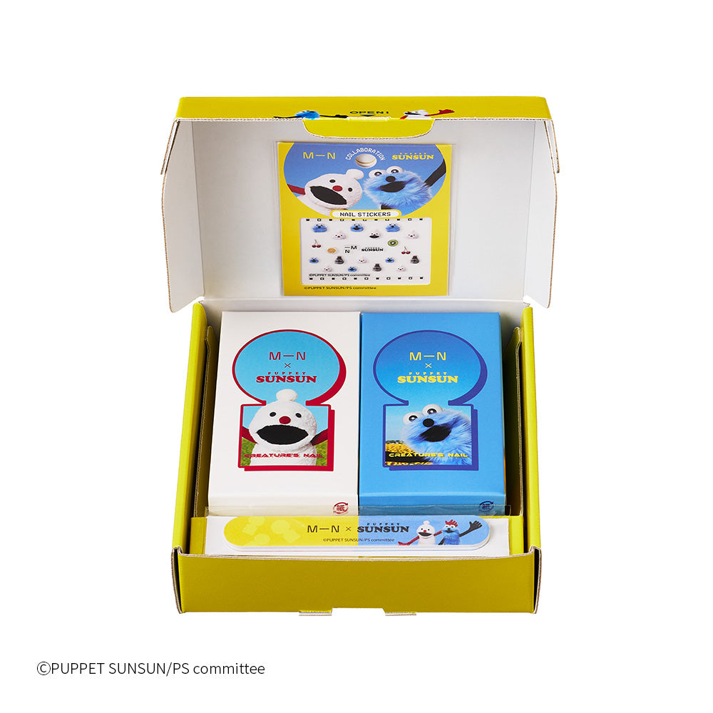 伊勢半公式通販】エムエヌ クリーチャーズネイルS（パペットスンスン
