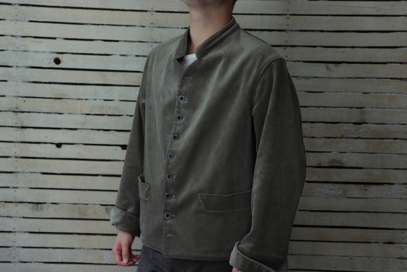 DOLMAN / ENGLISH CORDUROY GREY “SAPPORO SPECIAL”. | ANATOMICA