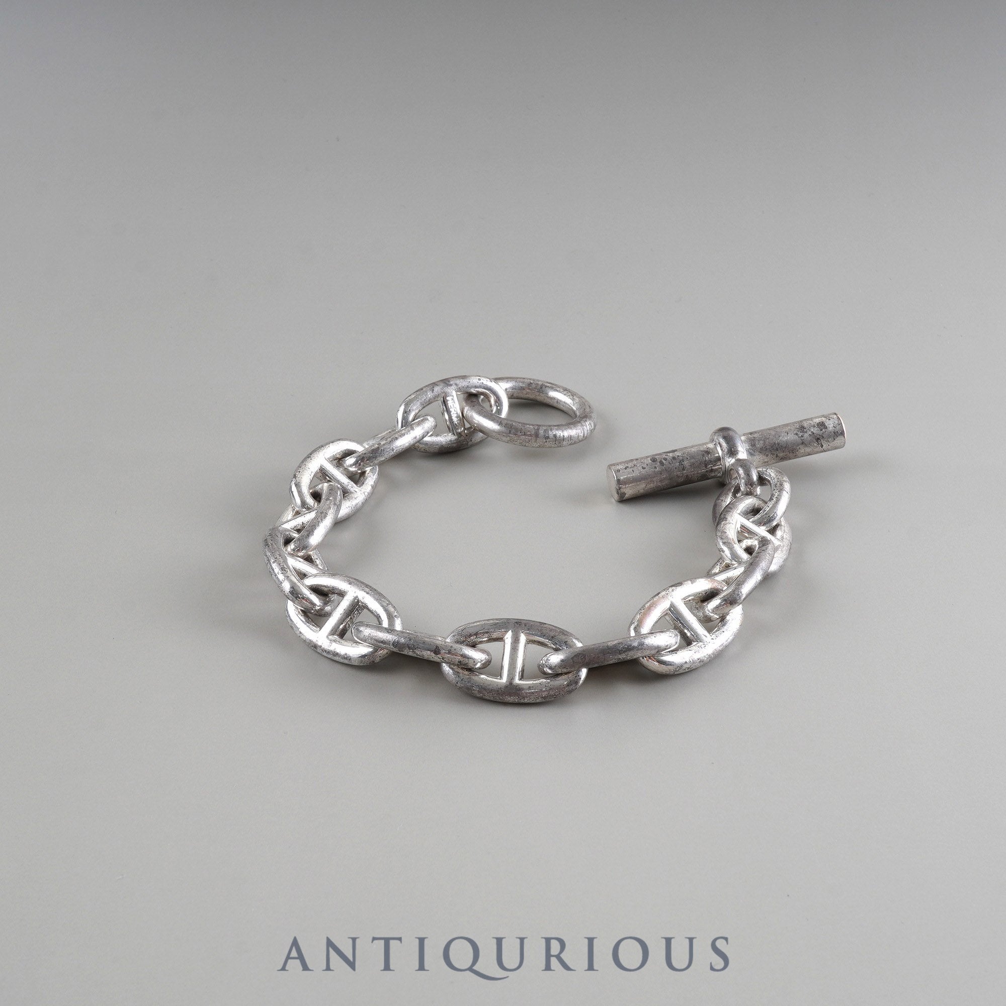 エルメス ブレスレット シェーヌダンクル TGM 12コマ SV925 マルジェラ