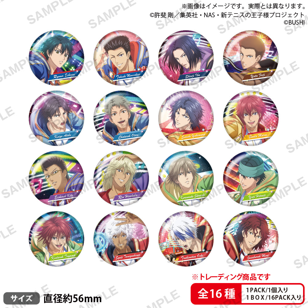 新テニスの王子様 RisingBeat トレーディングホログラム缶バッジ