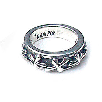 Lucky Cross Ring - Bill Wall Leather Inc.