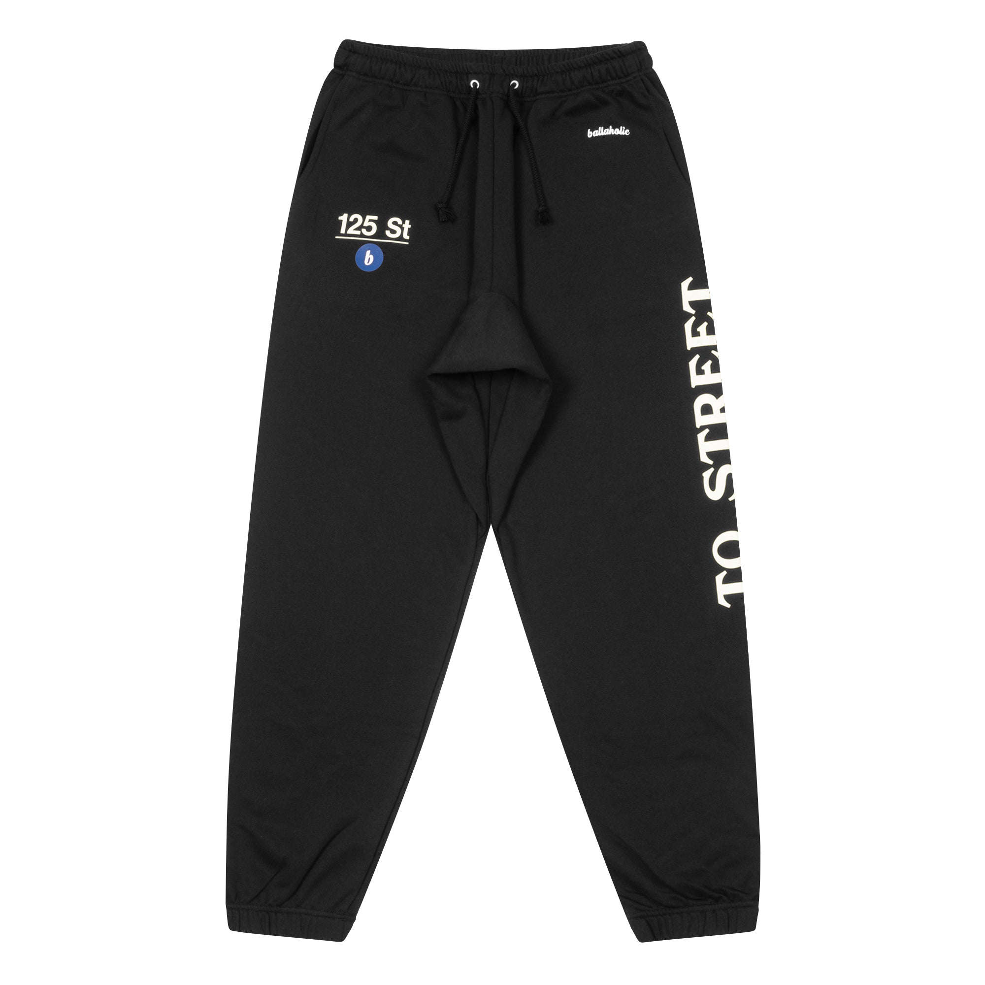 Harlem 125th Sweat Pants (black) – ballaholic
