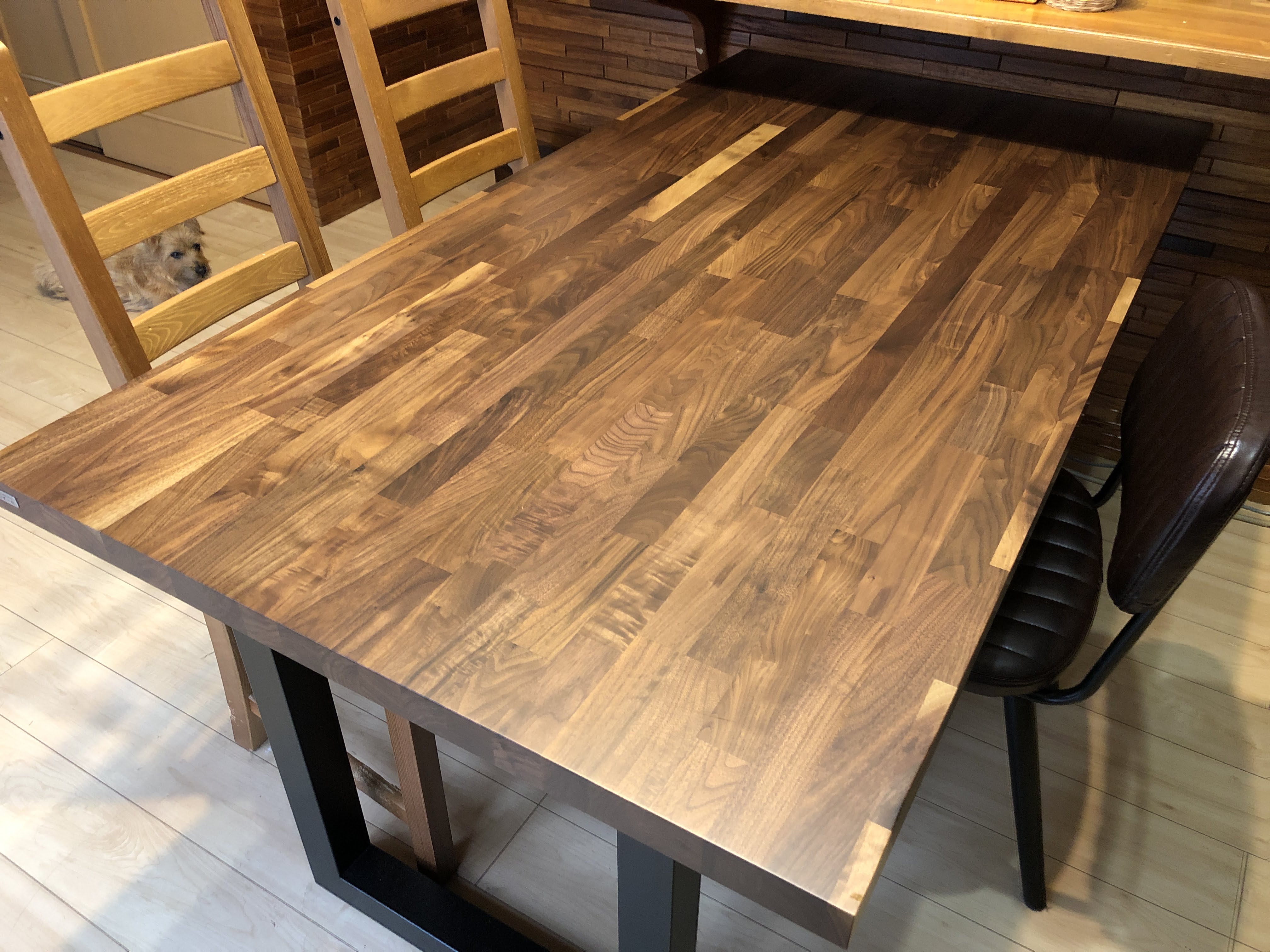 匠一松のウォールナットテーブルを買ってみた | Pastime工廠