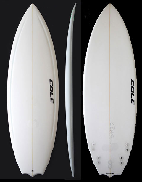 COLE SURFBOARDS | The Grasshopper | CUSTOM SHAPES | MADE IN THE