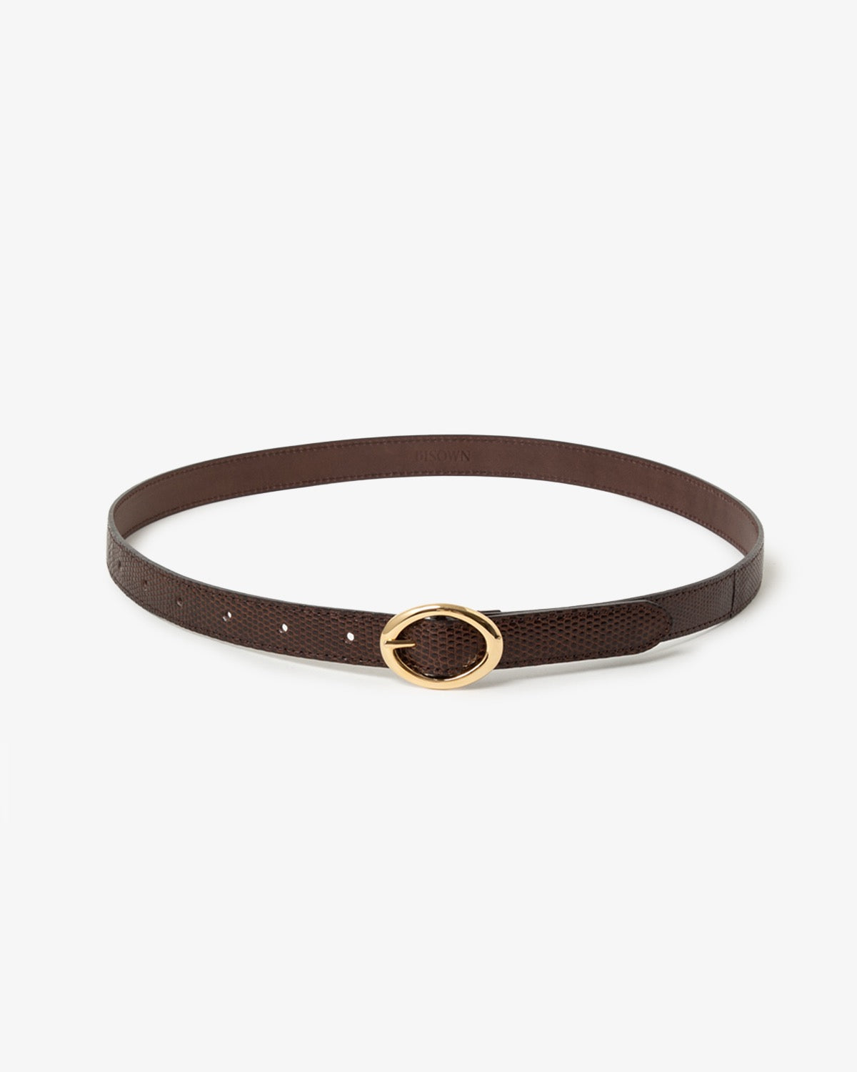 LIZARD OVAL BELT – COVERCHORD