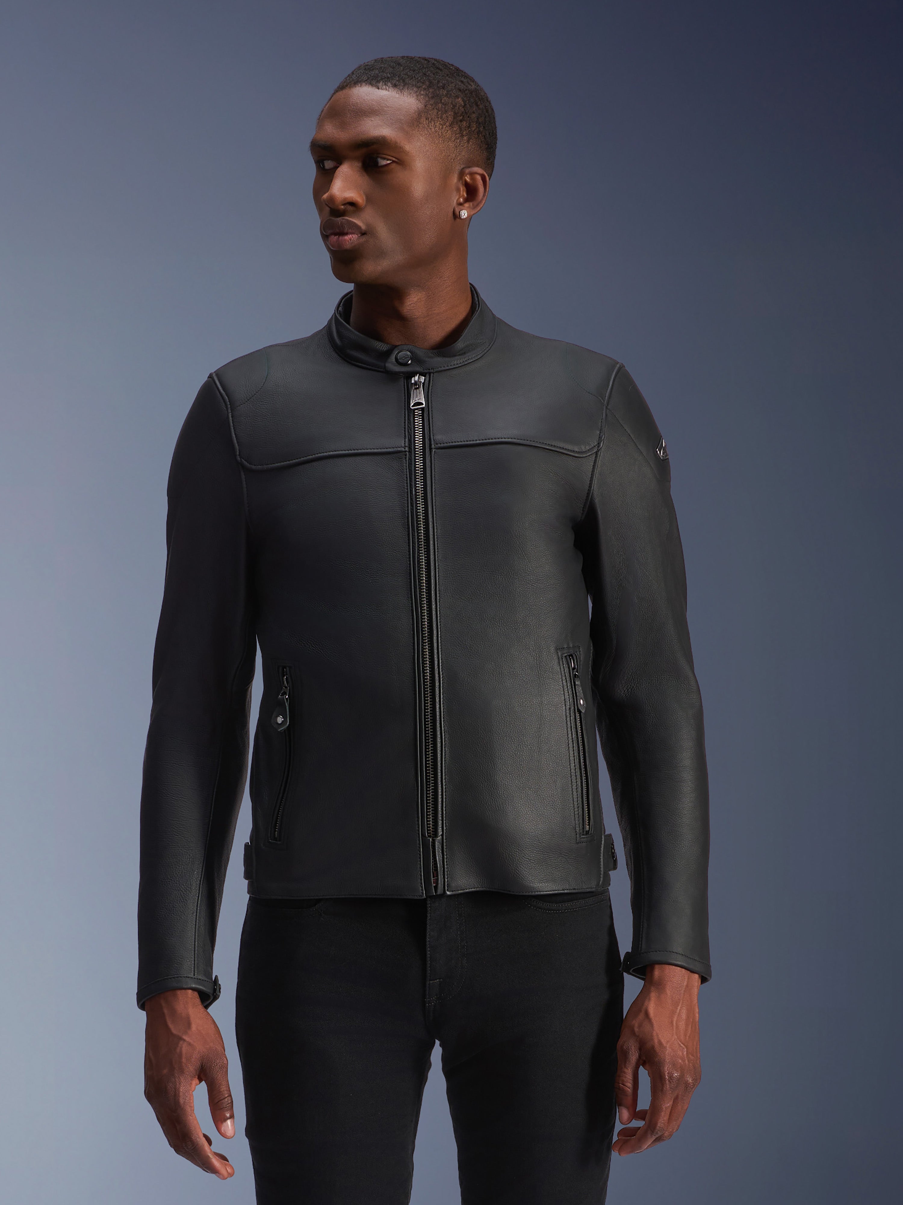 Blacktrack - Black Motorcycle Jacket | Alpinestars®