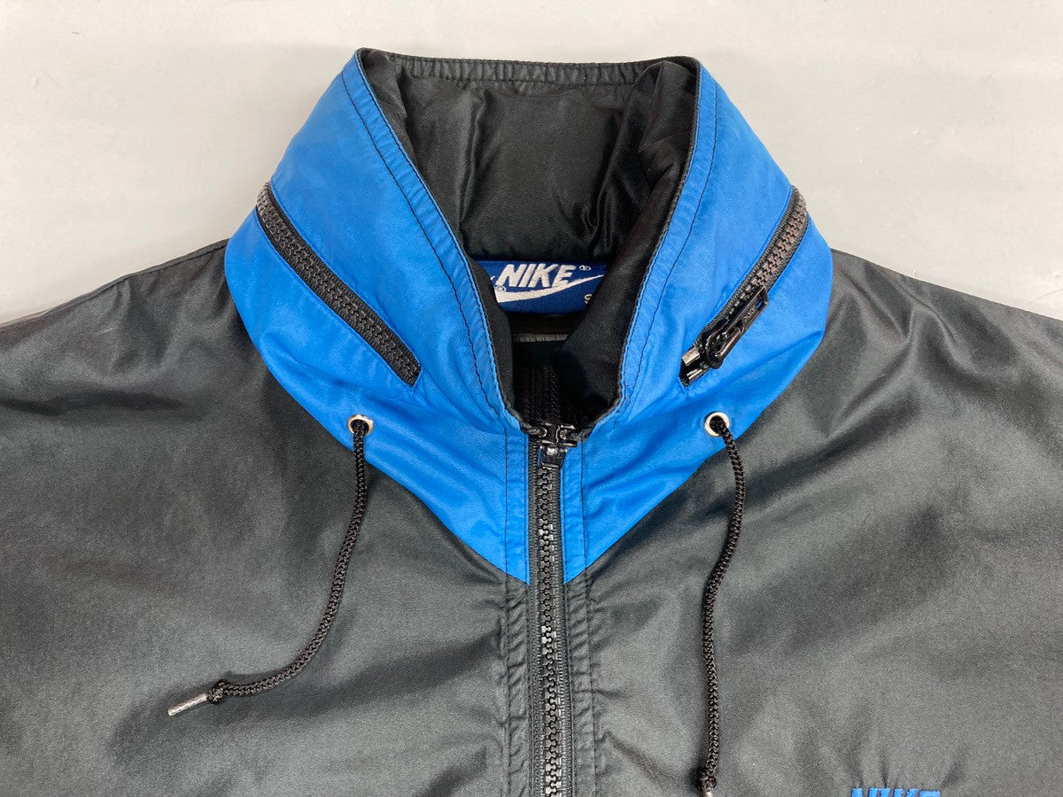 ナイキ NIKE 80s ハーフジップ ナイロン ジャケットヴィンテージ 紺