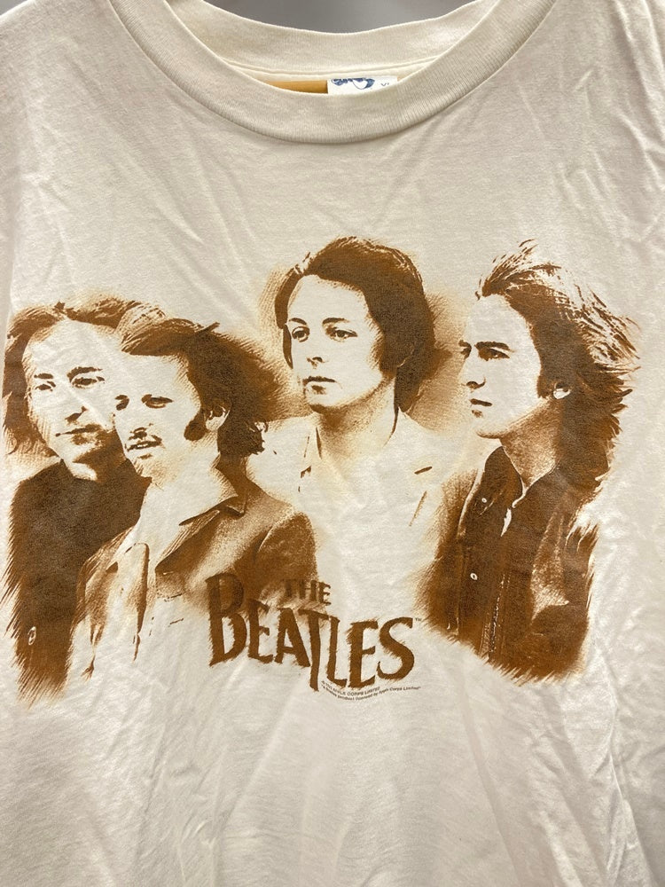 バンド band 90s ©1995 ビートルズ THE BEATLES アートT US古着 白