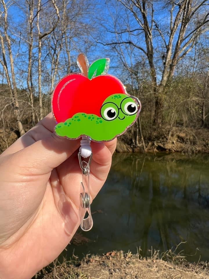 Apple & Worm – Finishing Touch Crafts, LLC