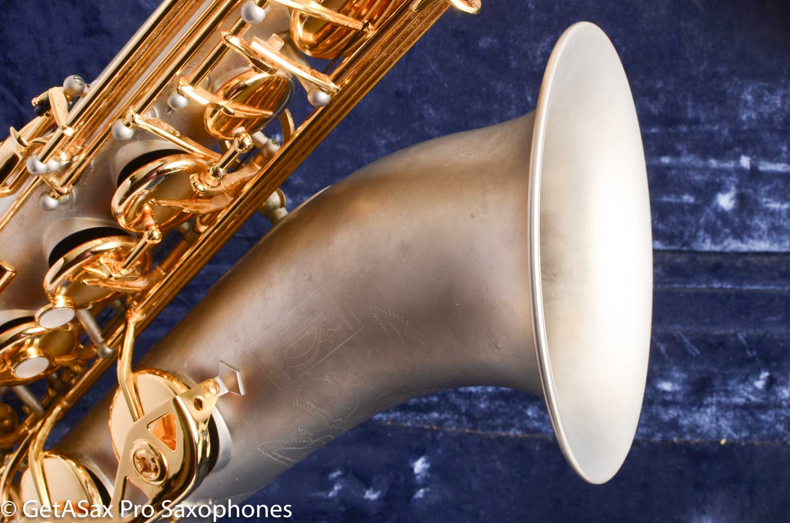 Borgani Joe Lovano Pearl Silver Tenor Saxophone Excellent