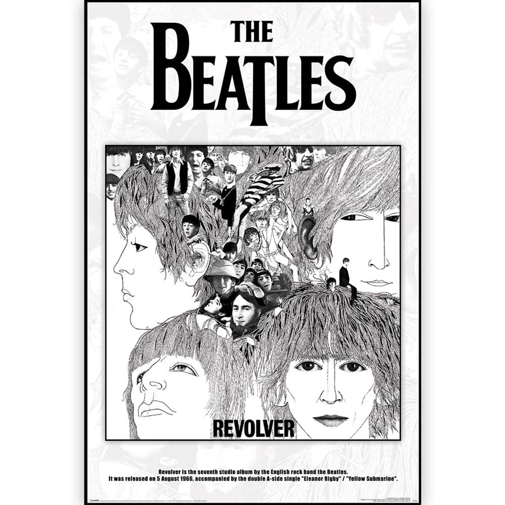 THE BEATLES ビートルズ (来日 60周年 ) - Revolver Album Cover