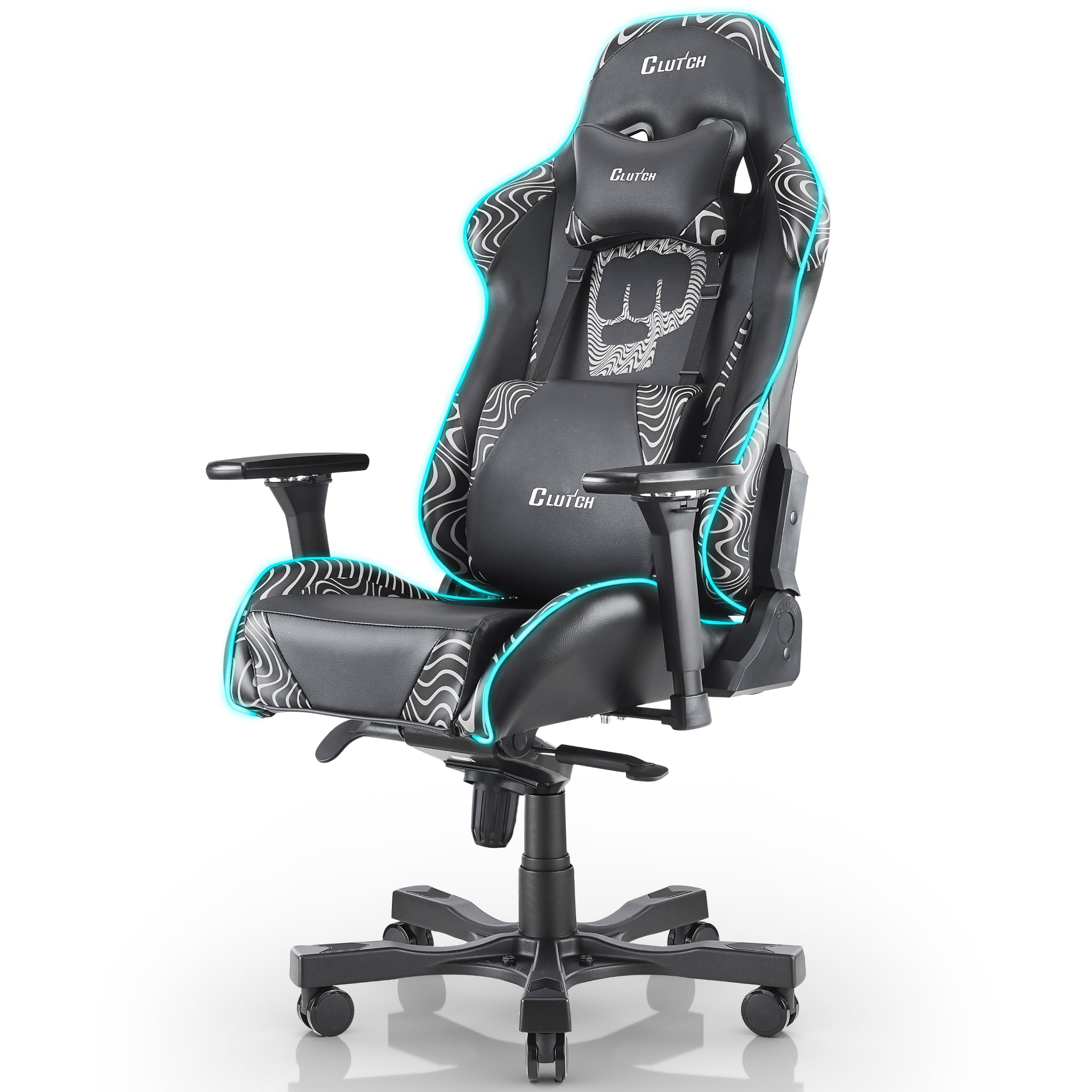 PewDiePie LED Edition - Black Throttle Series Gaming Chair