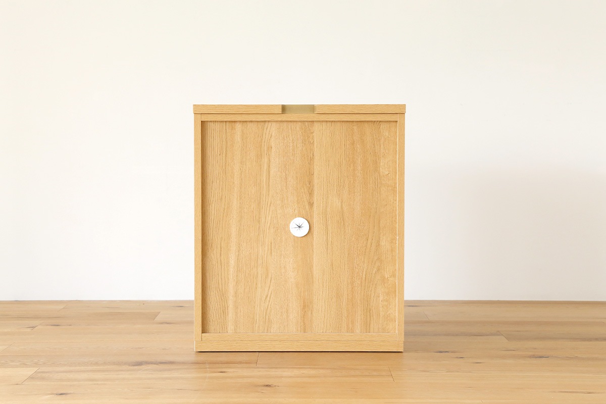 ASTER SET 60天板 + 60キャビネット オーク/ウォルナット