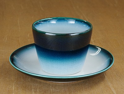 砥部焼 ヨシュア工房 蕎麦猪口（ヨシュアブルー）【和食器通販e