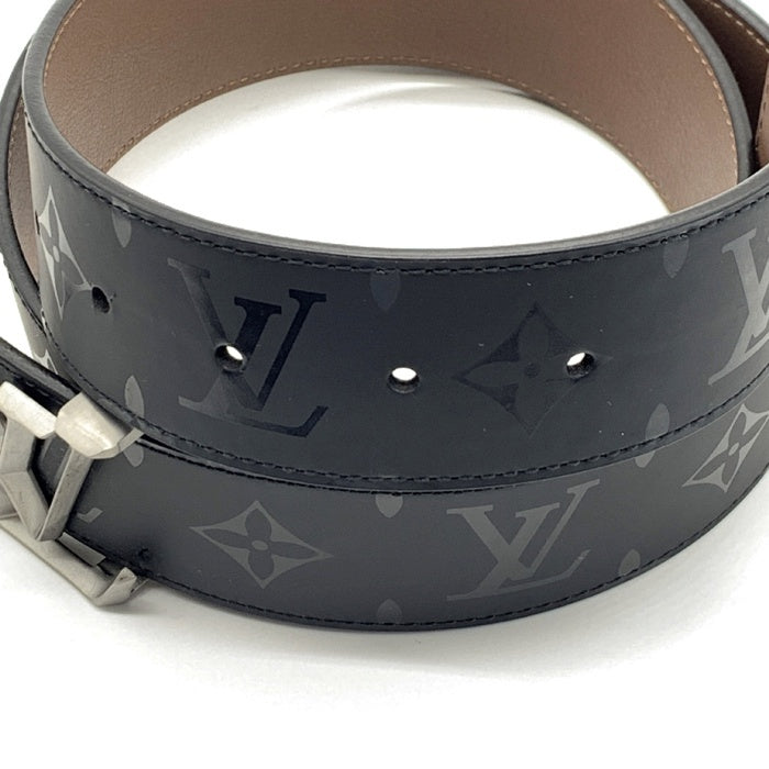 Louis Vuitton ルイヴィトン レザーベルト LV ピラミッドバックル