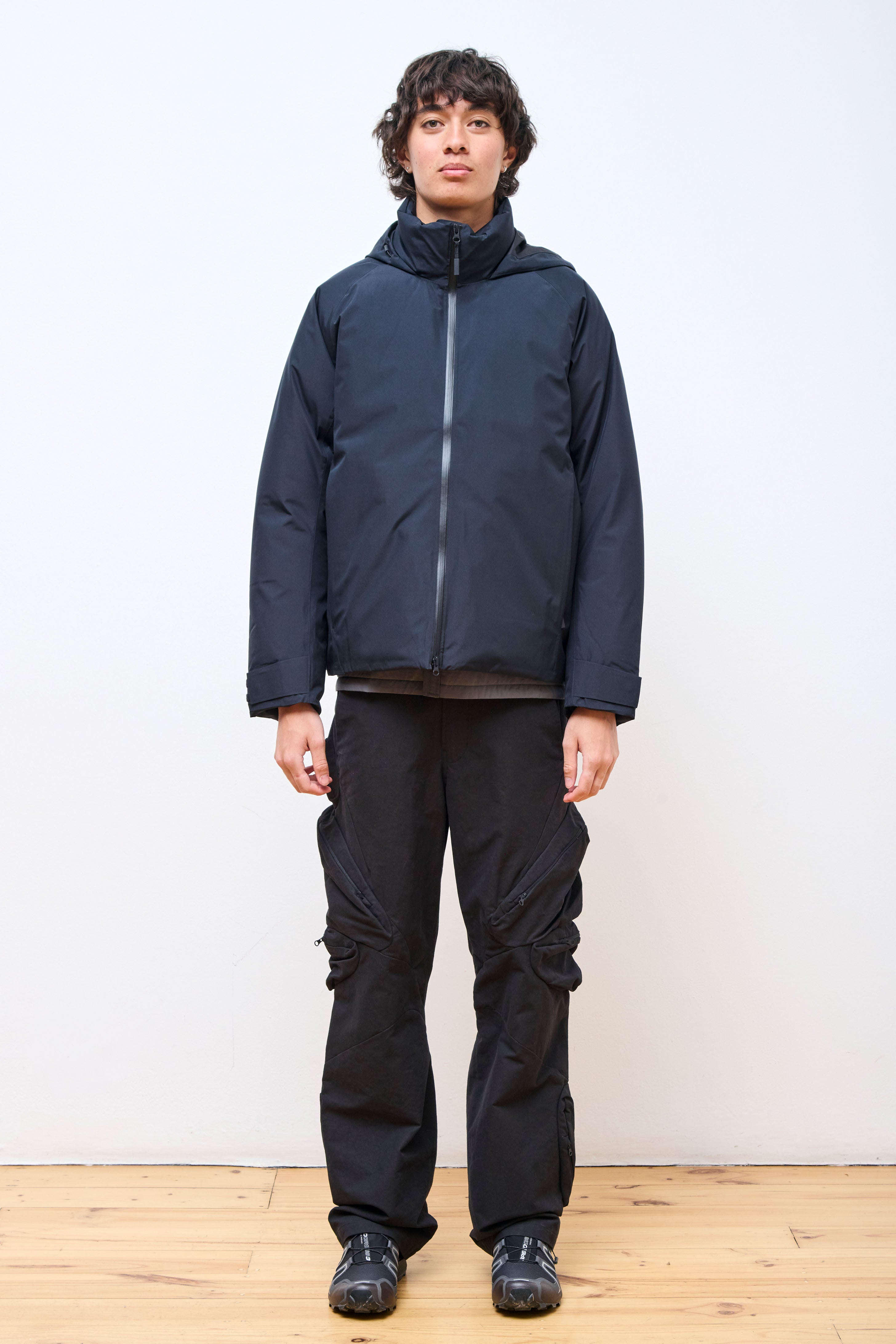 Goldwin Gore-Tex 900Fp Down Jacket Black