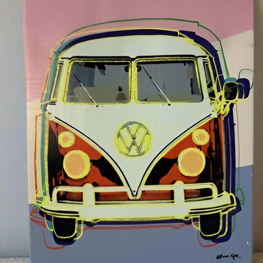 Oliver Gal Pop Art VW Bus - House of Sleek