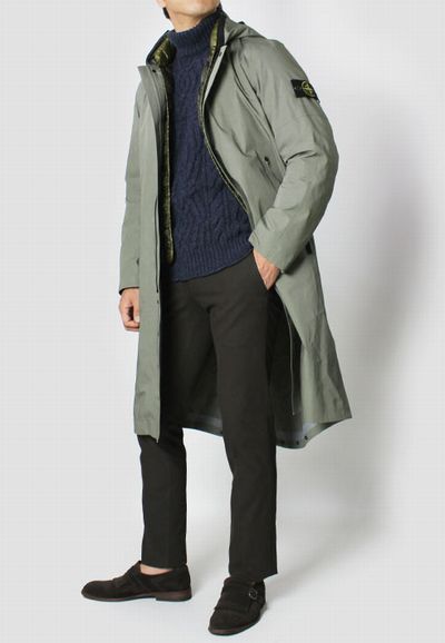 STONE ISLAND ( ストーン アイランド ) / 撥水 スーピマコットン
