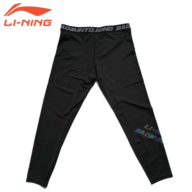 LI-NING AULQ075 アンダーギア(スパッツ) バドミントンウェア リーニン