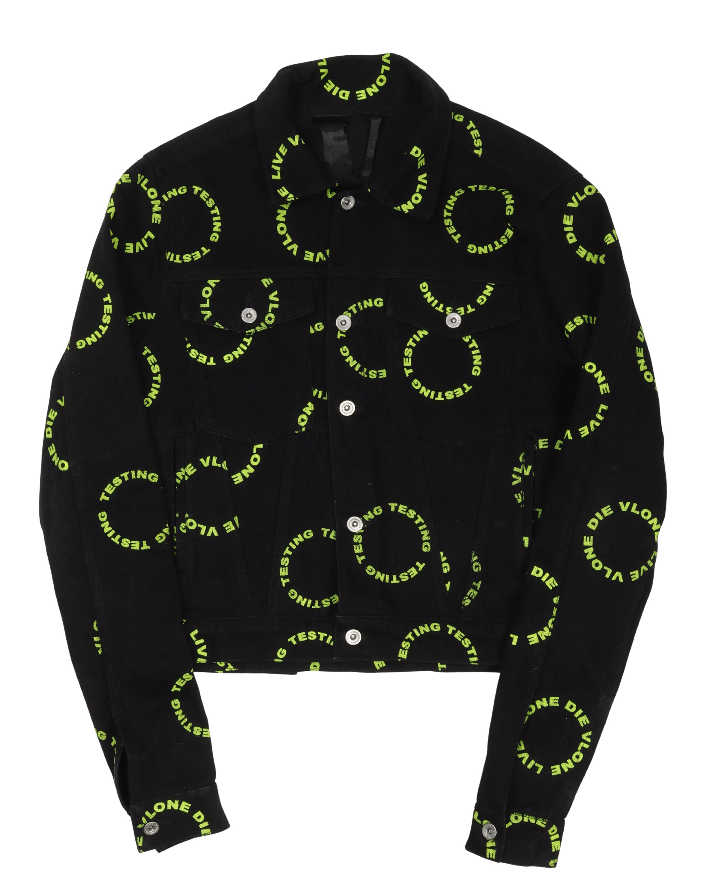 VLONE A$AP Rocky Testing Denim Jacket – Justin Reed