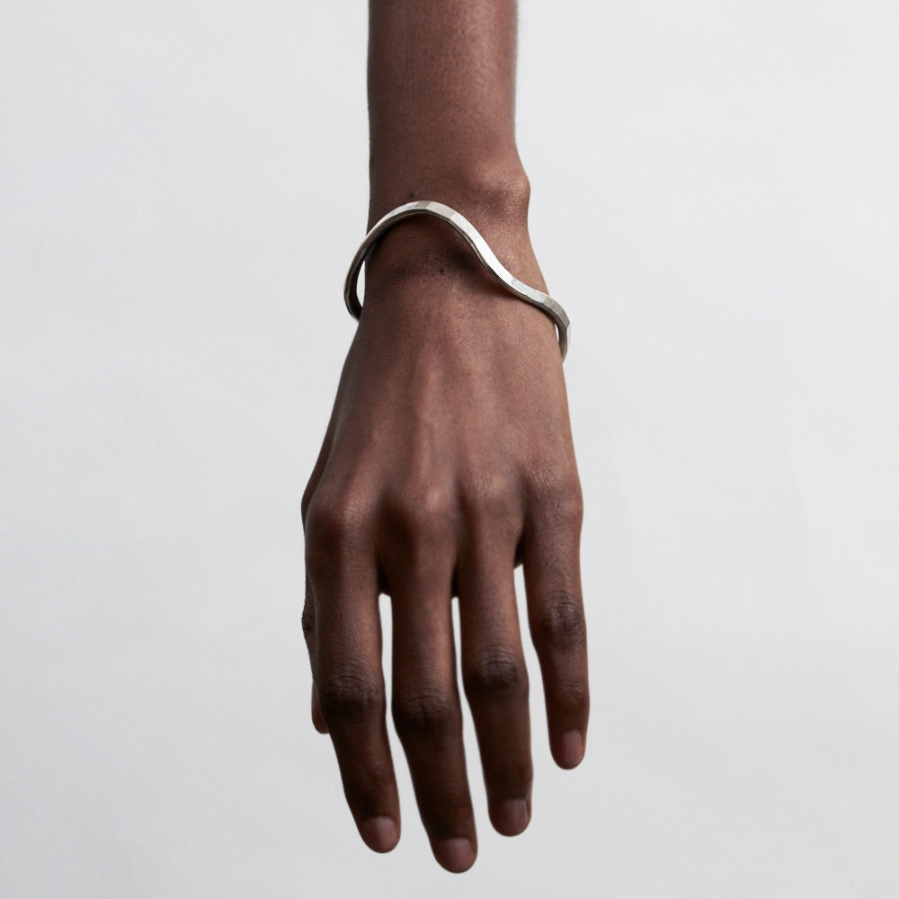 Thick Wave Bangle – Jill Platner