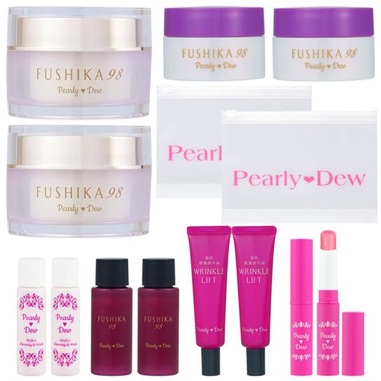 パーリーデュー FUSHIKA98 美白ジェル エレガントモイスチャー3個分