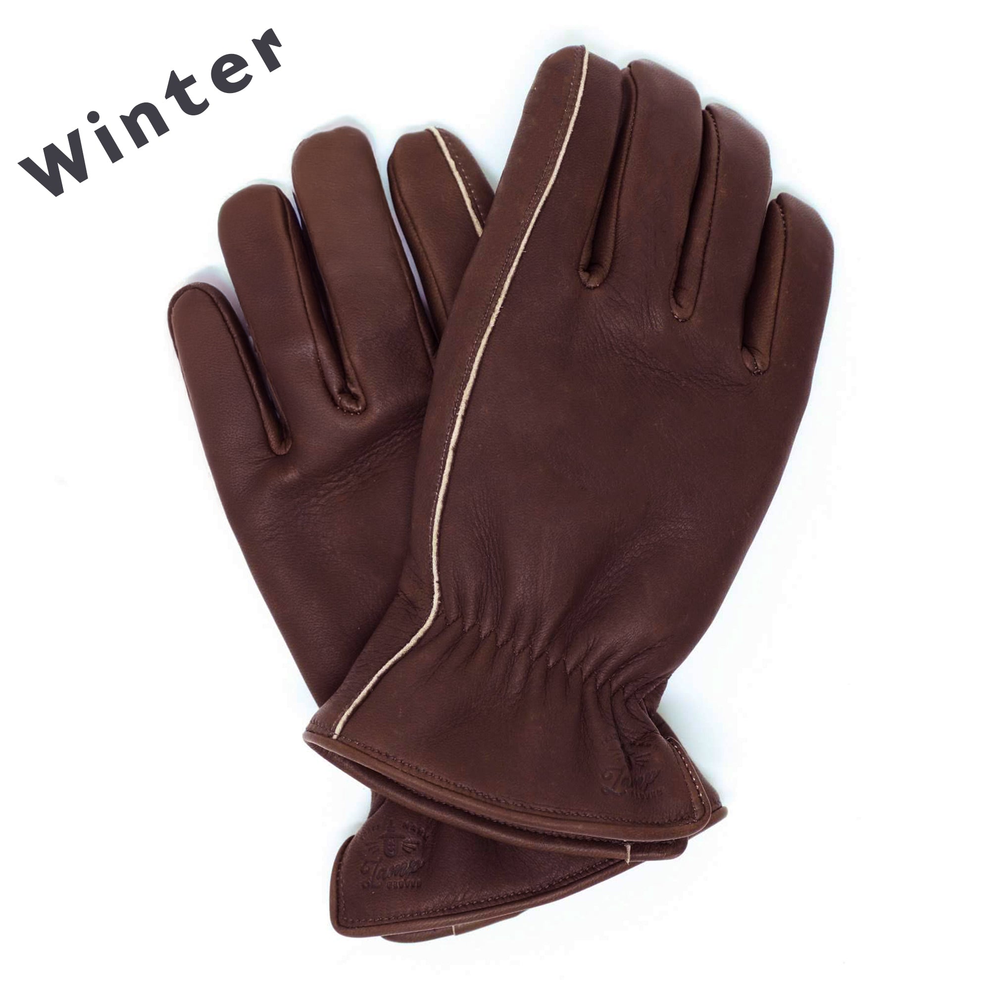 Lamp gloves -Winter glove- Brown