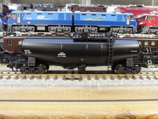 KATO ガソリンタンク車 タキ43000黒 : クローゼットの中の鉄道模型