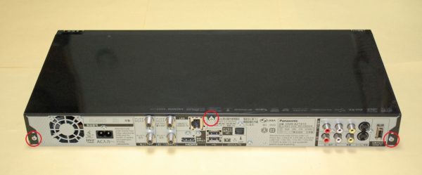 パナソニック DIGA ブルーレイレコーダー DMR-BZT810 ハードディスク