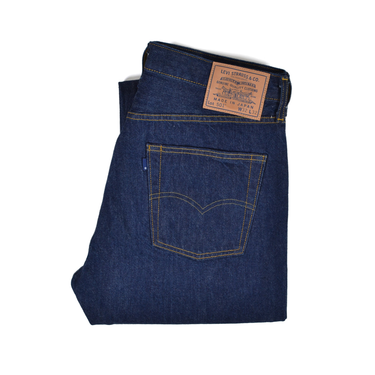 LEVI'S MADE IN JAPAN 1980'S 501 - DARK RINSE – Reserve Supply Company