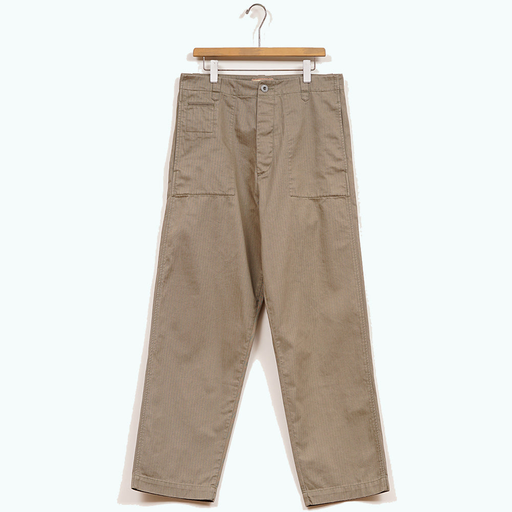 Nigel Cabourn Lybro Green Herringbone Chore Pants – Rivet Clothing