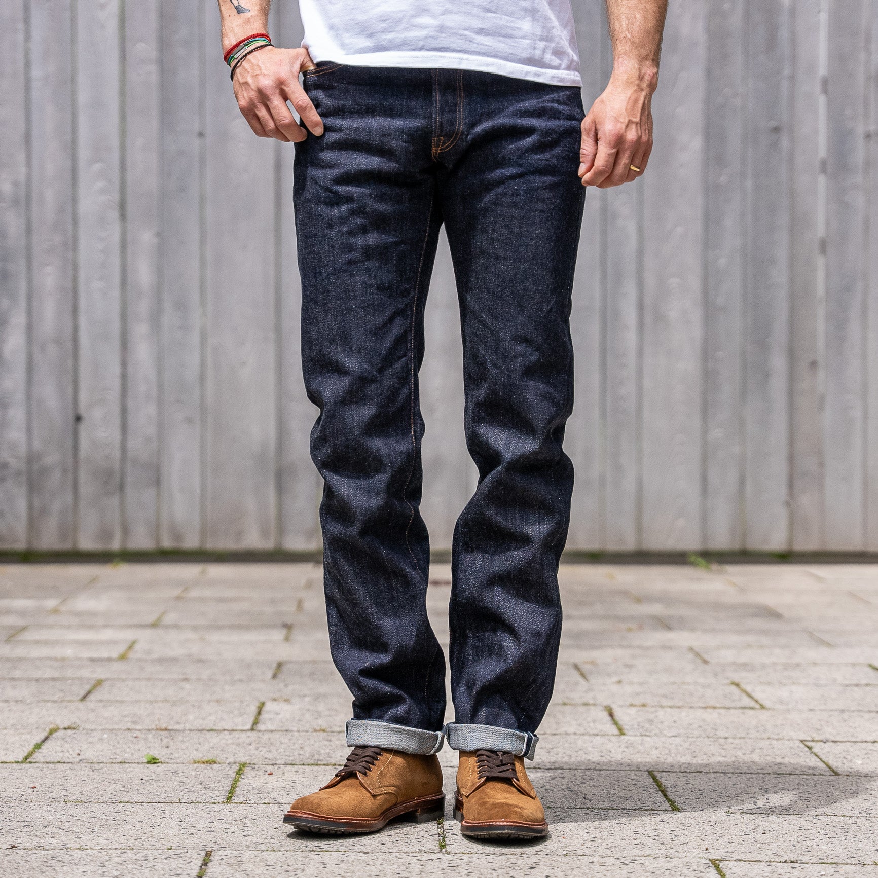Flat Head FN-3009 14.5oz Selvedge Jeans - Regular Tapered Fit