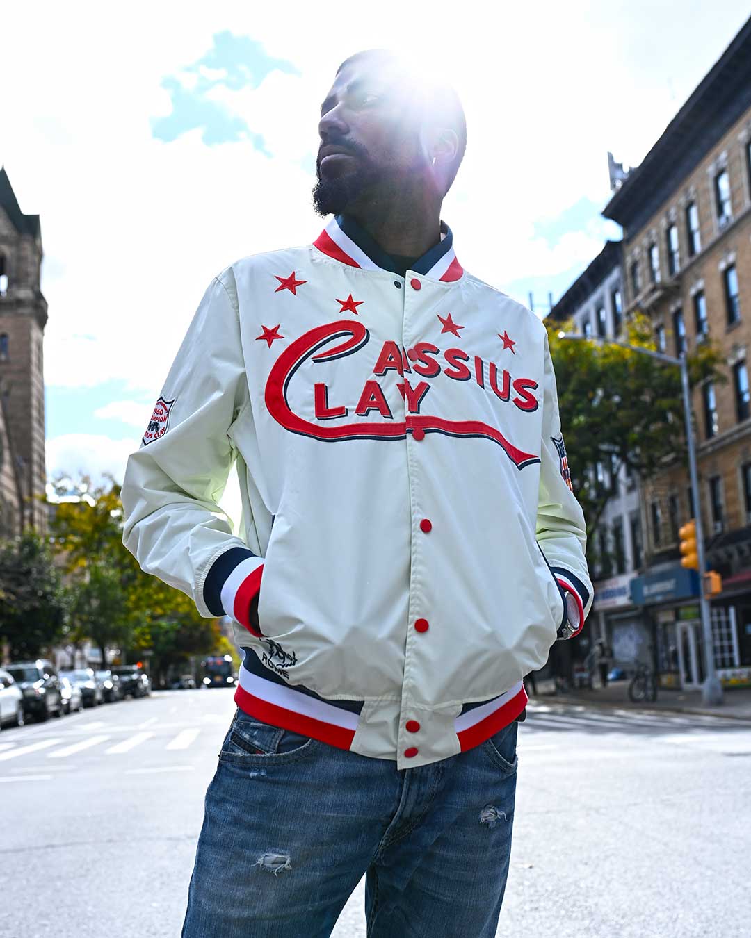 Cassius Clay USA Stadium Jacket – Muhammad Ali Center Museum Store
