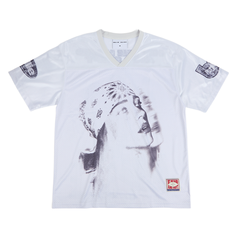 Billie Bandana White Football Jersey - Billie Eilish | Store
