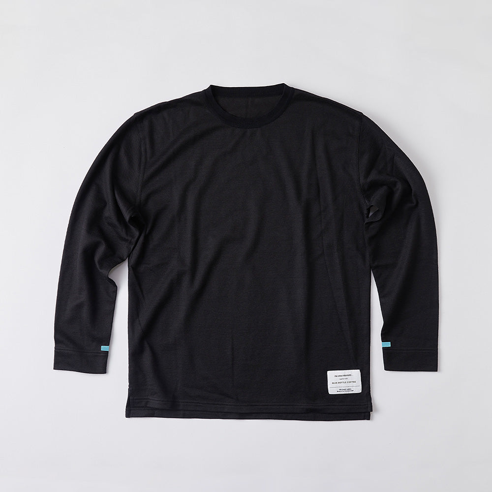 カットソー ロングスリーブシャツ（ブラック）【公式通販】 – BLUE