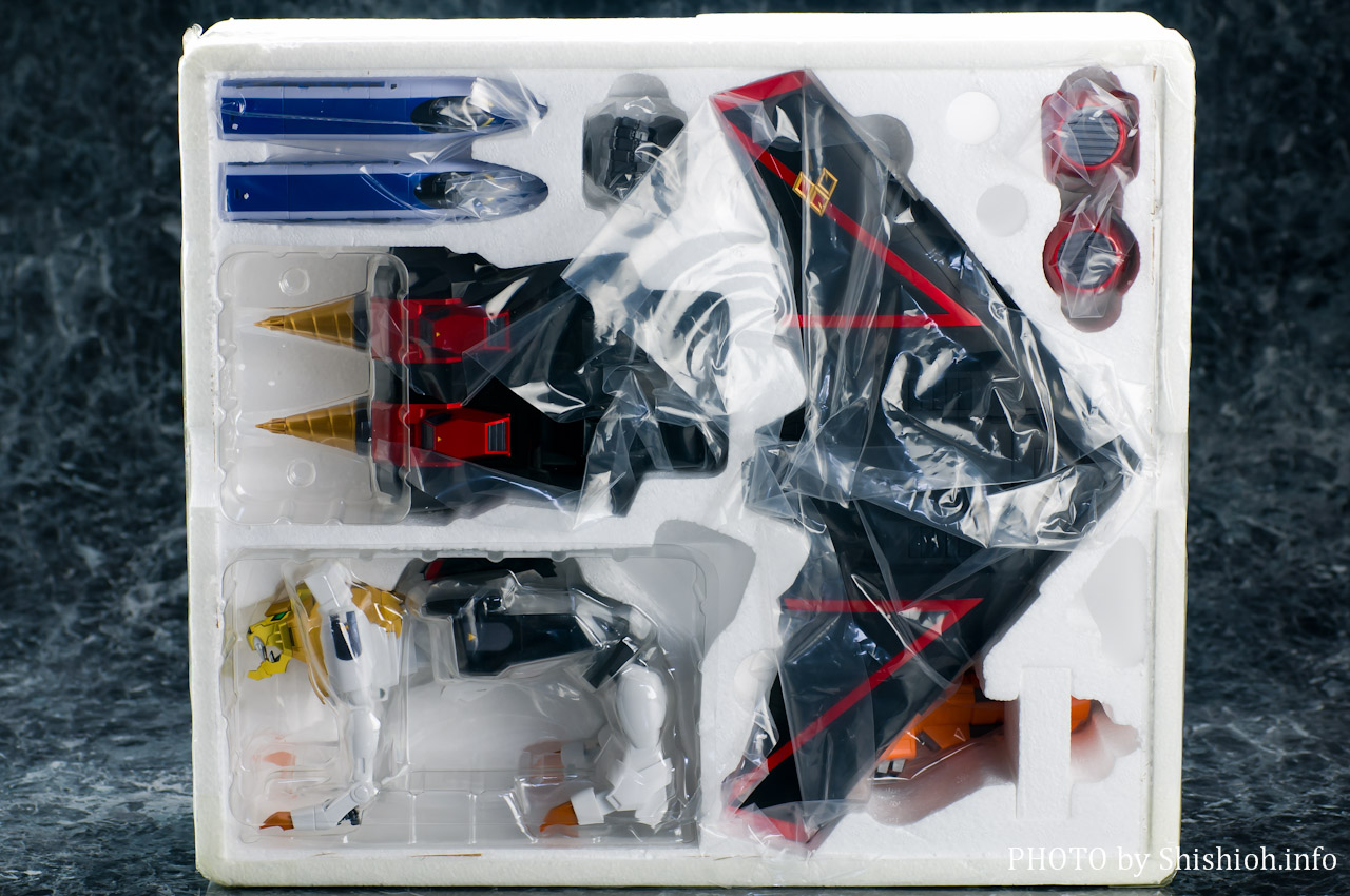 レビュー】 バンダイ 超合金魂 GX-68 勇者王ガオガイガー PART-1 [勇者