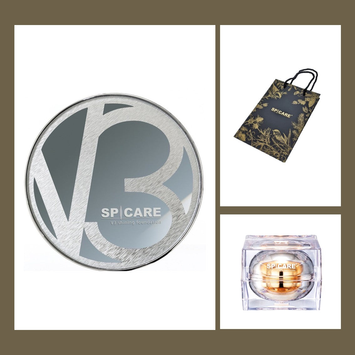 正規販売店】数量限定・V3シャイニングファンデーション＆V3ルカドー