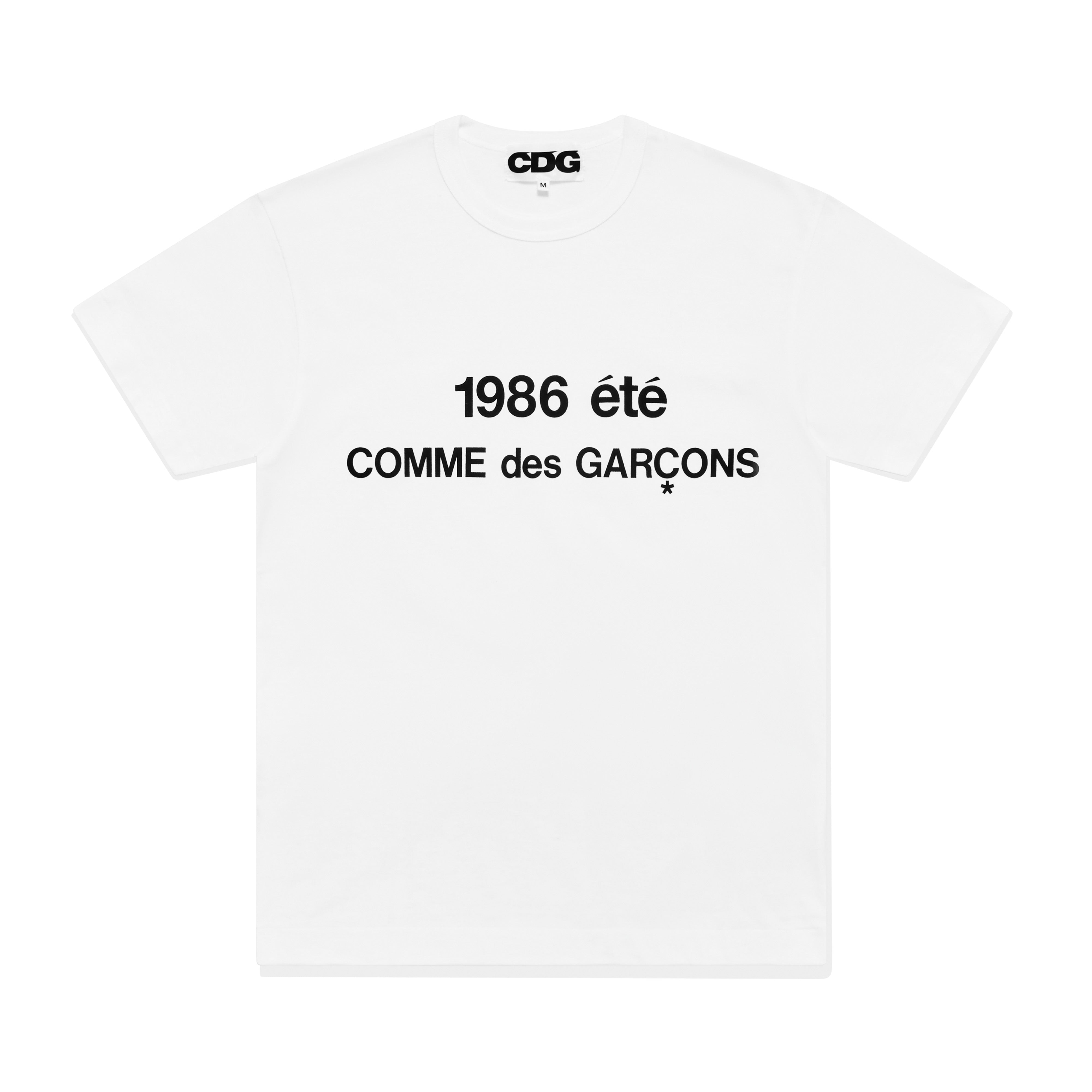 CDG: 1986 Comme des Garçons T-Shirt (White) | DSML E-SHOP
