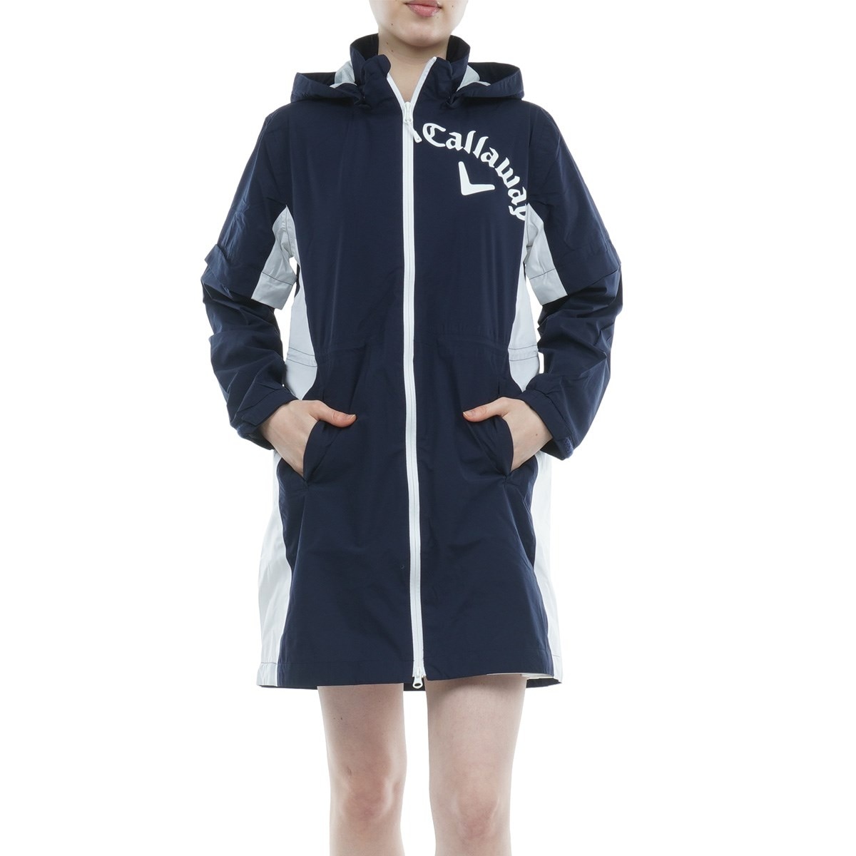 セール・アウトレット】2WAYレインワンピース レディス(レインウェア