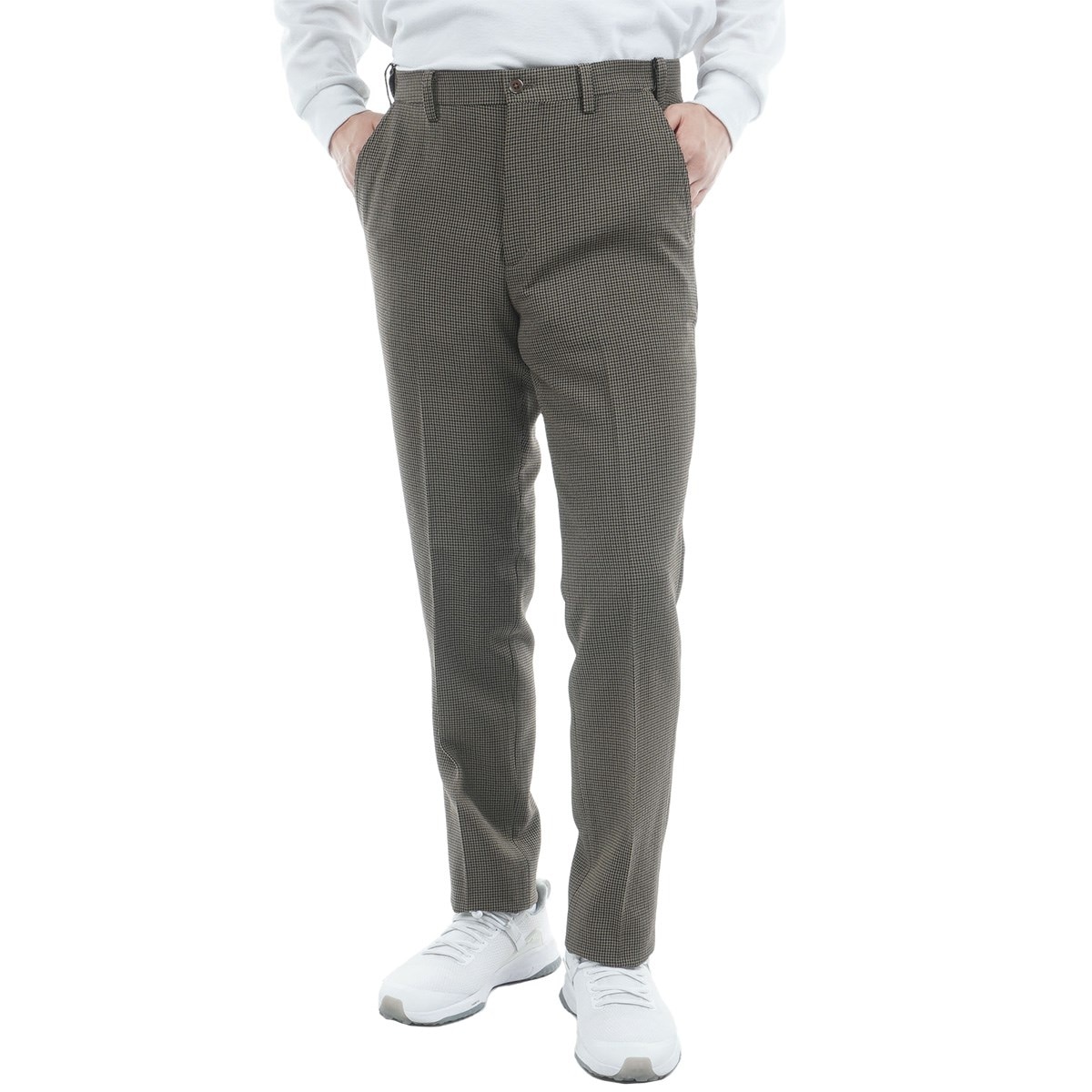 千鳥チェック柄ウエストストレッチパンツ(ロングパンツ)|Munsingwear