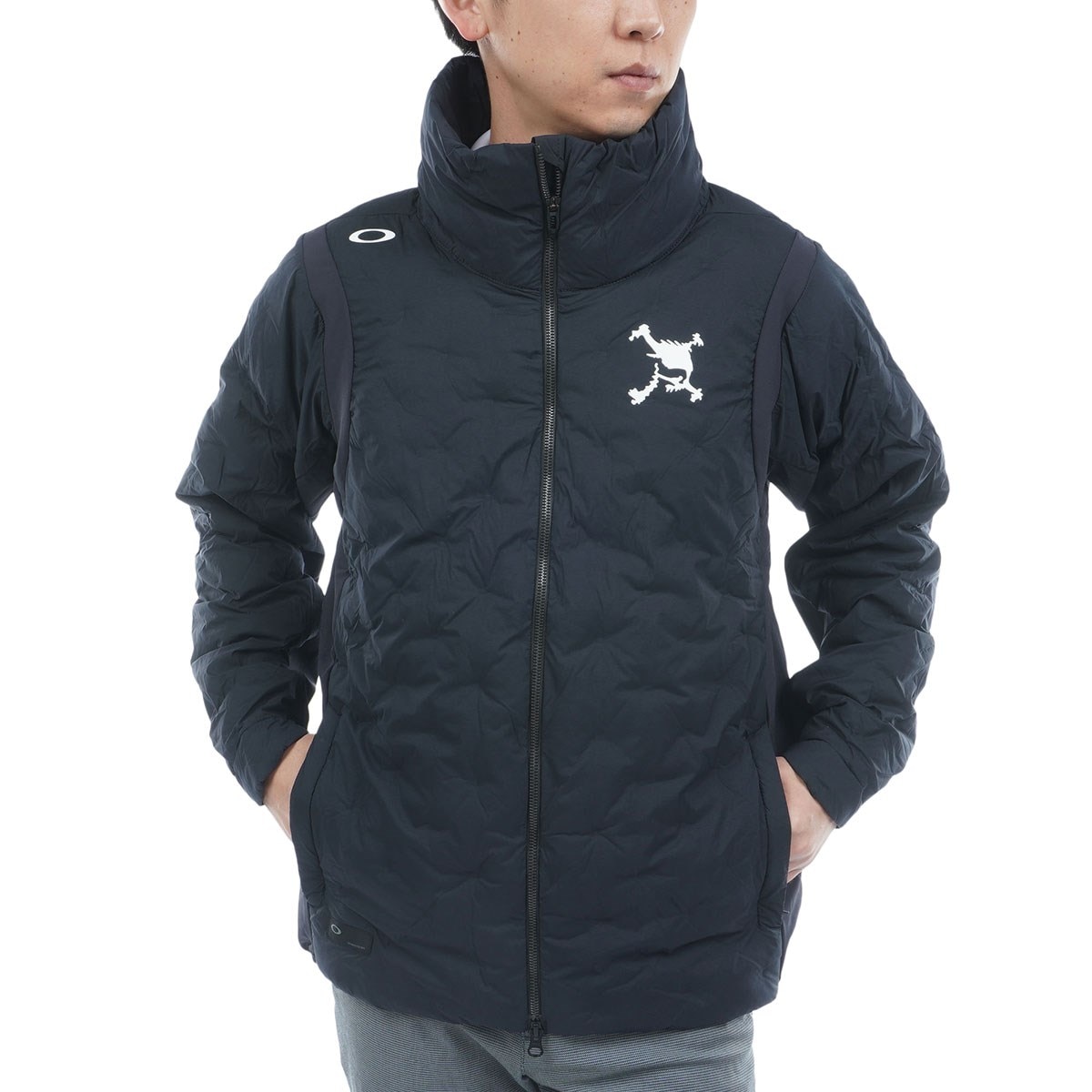 スカル ストレッチ IDEALLY HYBRID 中綿ジャケット(アウター(ブルゾン