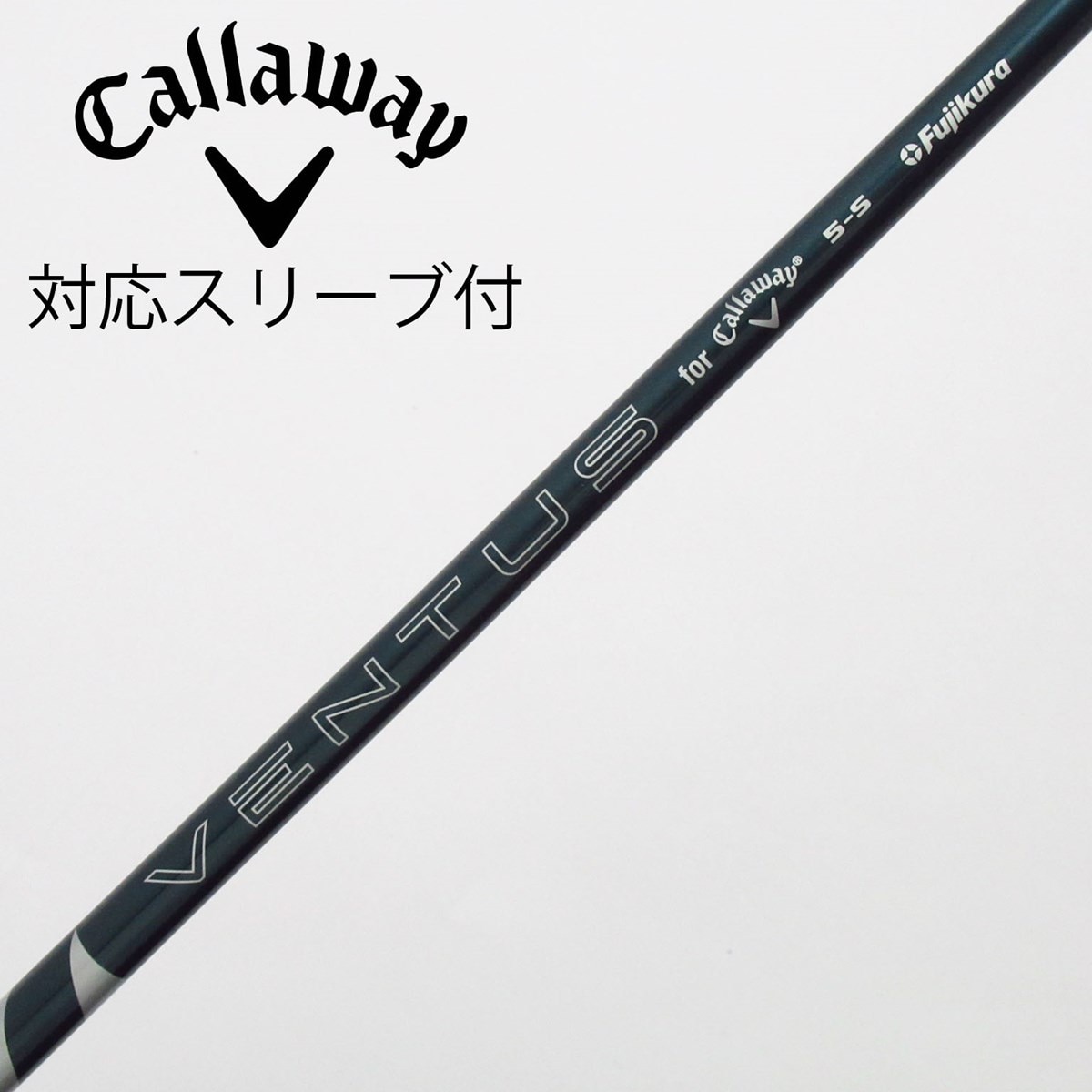 中古】純正シャフト ドライバー用_スリーブ付 VENTUS GREEN 5 for