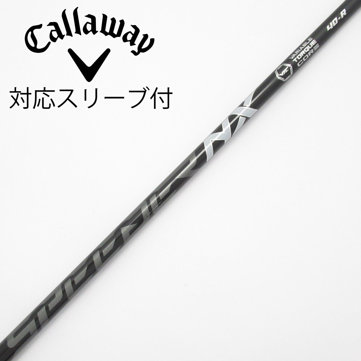 中古】Speeder NX BLACK ドライバー用_スリーブ付 Speeder NX BLACK 40